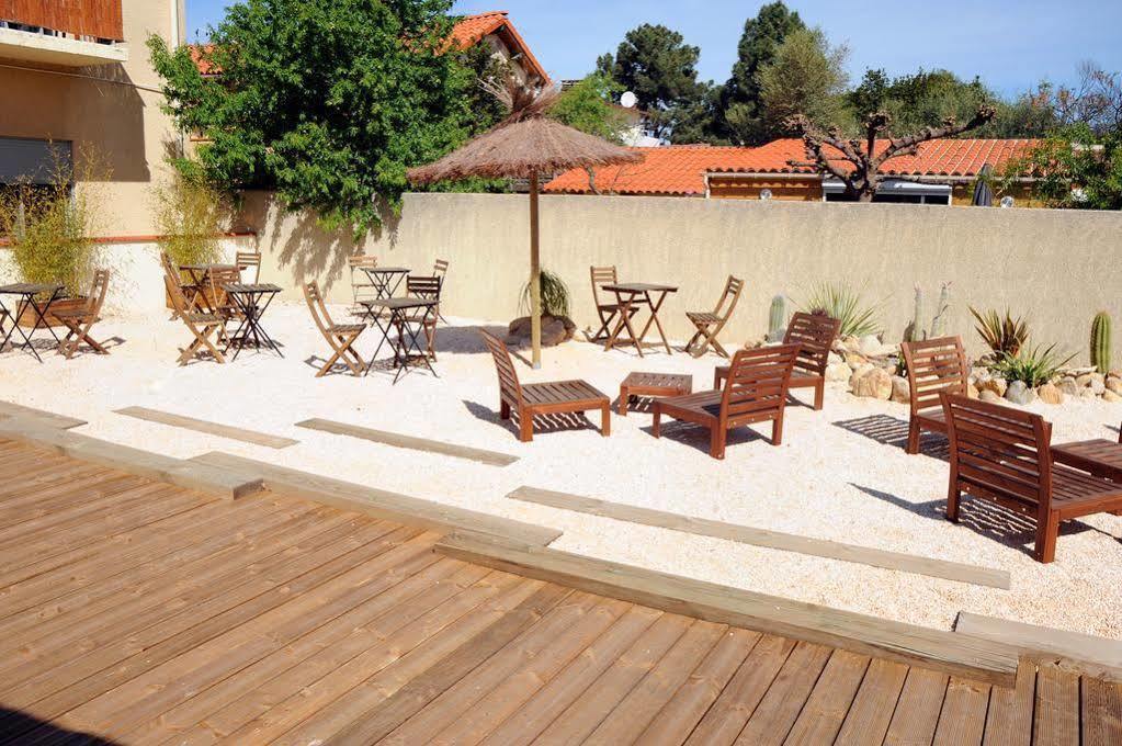 Hotel Les Mimosas Argelès-sur-Mer Exterior foto